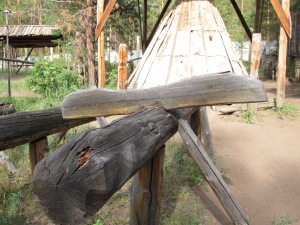 the Evenki site, that piece of wood is a reindeer :)